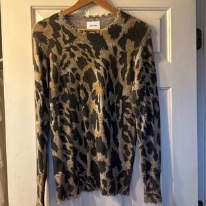 Vicidolls Leopard lightweight sweater